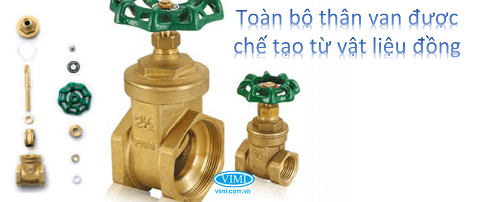 Van cửa MI Van cửa đồng Minh Hòa MI 4