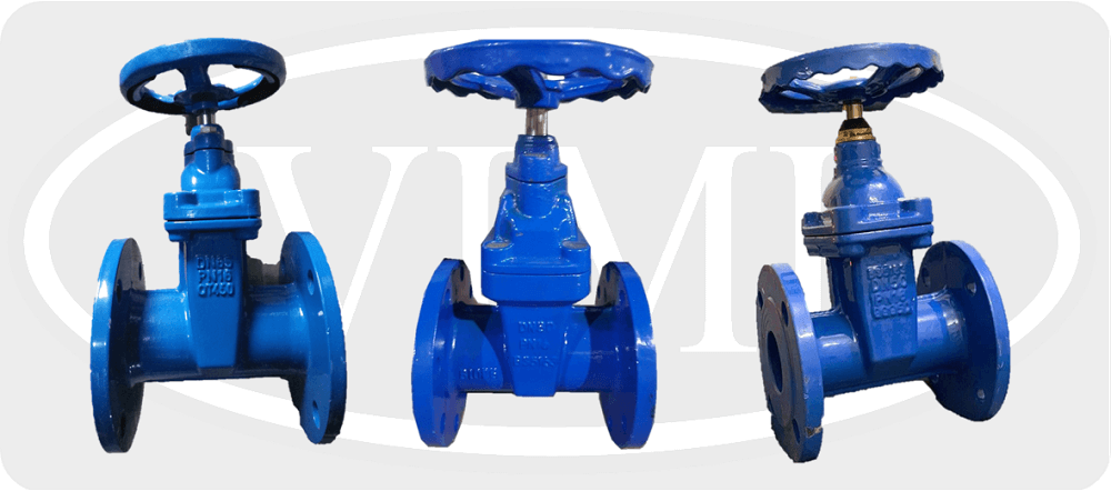 Van cổng ty chìm Trung Quốc gang xanh 10