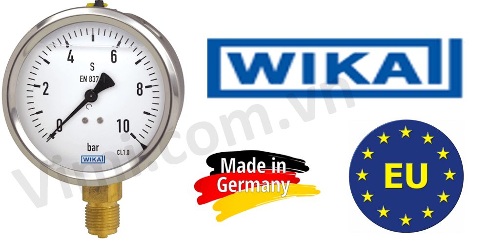 Wika 111.10 Đồng hồ áp suất wika 111.10 1