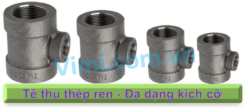 Tê thu thép ren Tê thu thép ren 01