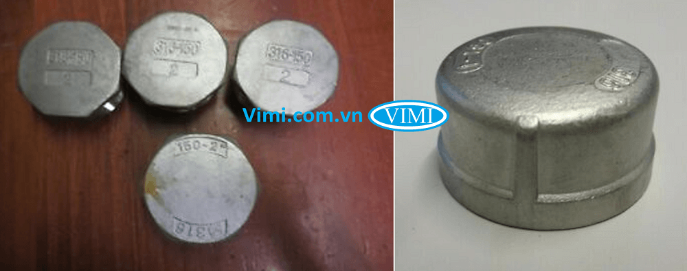 Nắp bịt ren inox 316 - 5