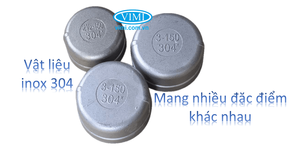 Nắp bịt ren inox 304 6