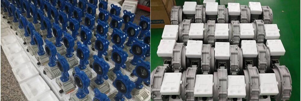 van bướm điều khiển điện 24v