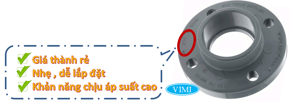 Mặt bích nhựa CPVC Mặt bích nhựa Cpvc 02