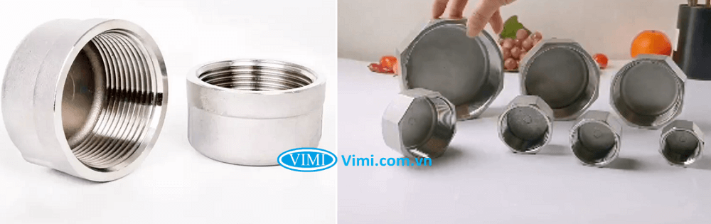 Nắp bịt ren inox 201 1