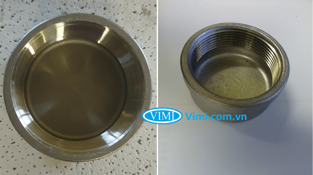 Nắp bịt ren inox 201 4