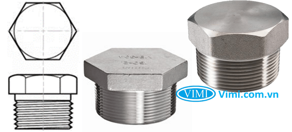 Nút bịt ren inox 304 Nút bịt ren inox 304 8