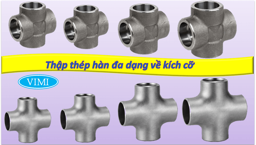 Thập thép hàn Thập thép ren 02