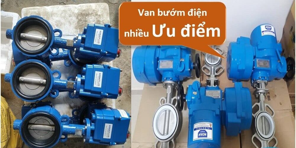 ưu nhược điểm của van bướm điều khiển điện