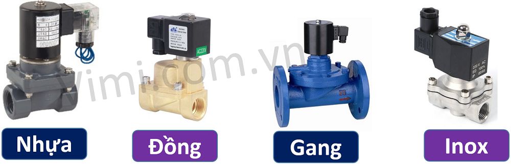 vật liệu thân van điện từ 220v là gì