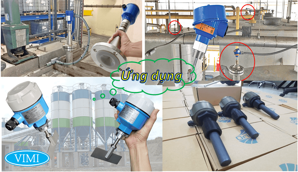 ứng dụng cảm biến báo mực chất rắn là gì