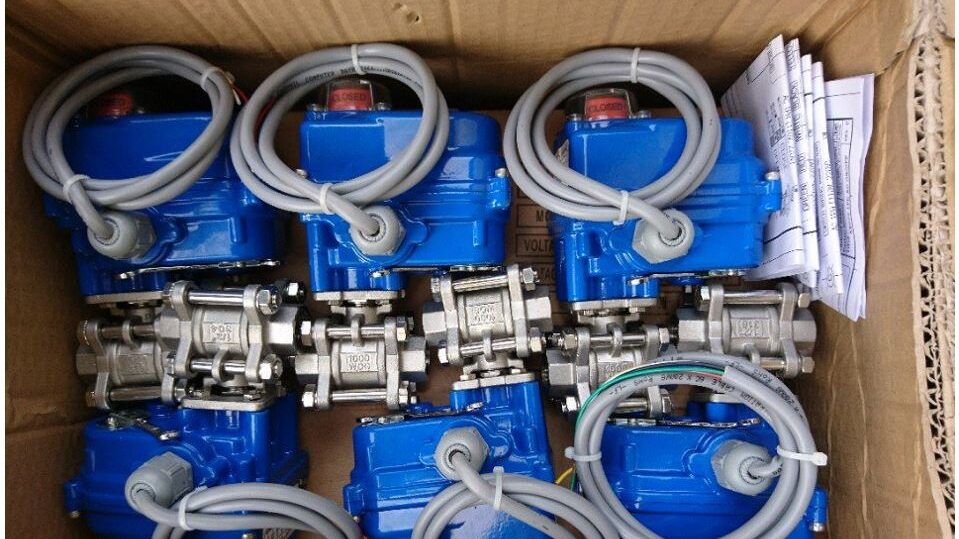 van bi điều khiển điện 24v