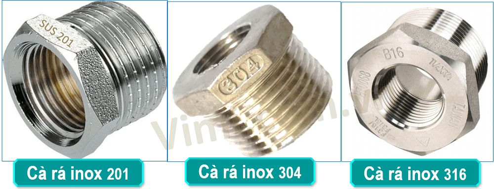 Stainless steel reducing bushing là gì cà rá inox đa dạng chủng loại