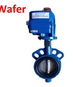 Van bướm wafer điều khiển điện