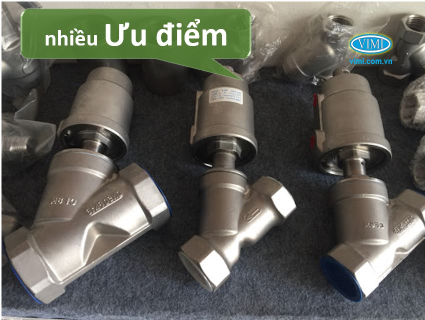 Ưu điểm của van Y xiên điều khiển khí nén đầu inox
