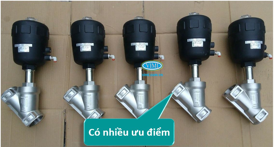 Van Y xiên khí nén đầu nhựa có nhiều ưu điểm