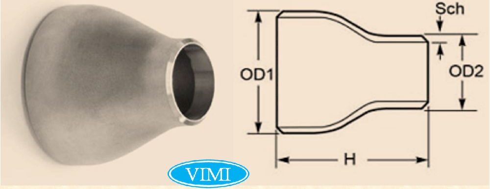 côn thu inox đồng tâm