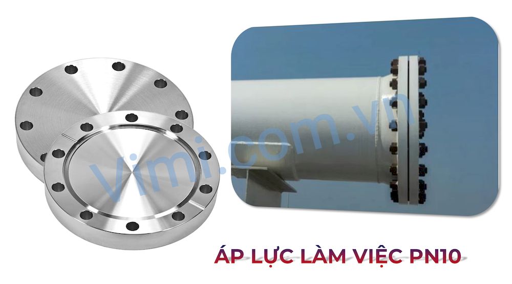 Áp lực làm việc PN10