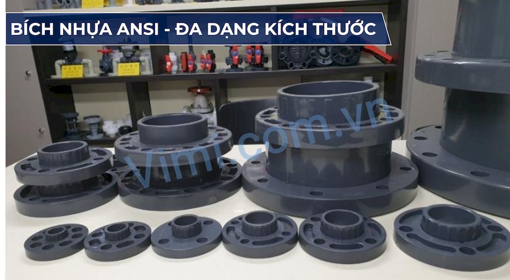 Mặt Bích Nhựa ANSI Đa dạng kích cỡ