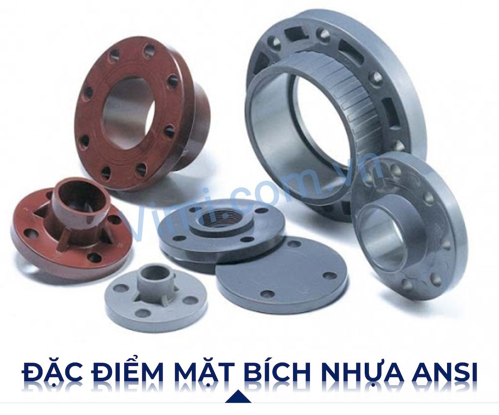 Mặt Bích Nhựa ANSI Đặc điểm mặt bích nhựa ANSI