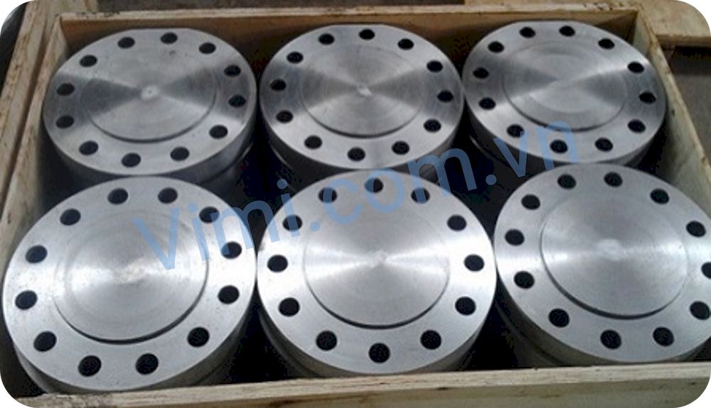 Mặt bích mạ kẽm mù