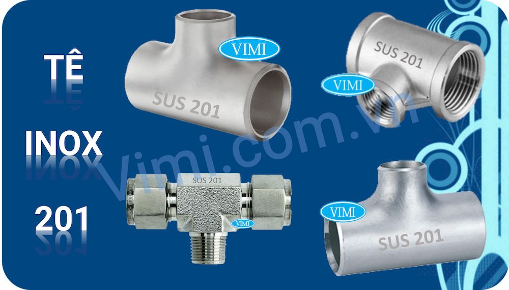 Tê inox 201