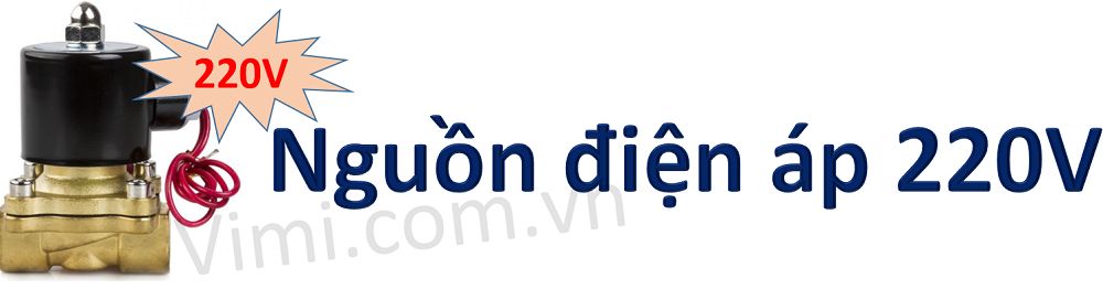 Van nước điện từ 220V Van điện từ nước 220V 2