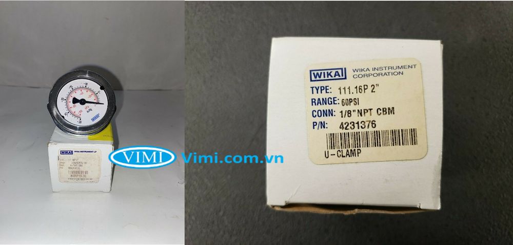 Wika 111.16 Đồng hồ áp suất Wika 111.16 - 1