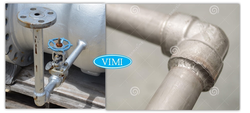 Chếch hàn thép rèn A105 đường hàn khín khít