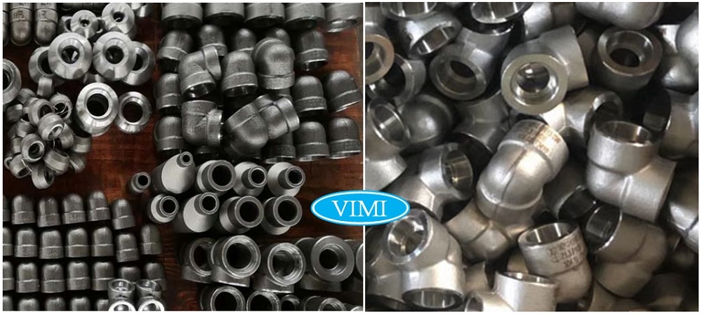 Kho phụ kiện cút hàn thép rèn A105 sẵn số lượng