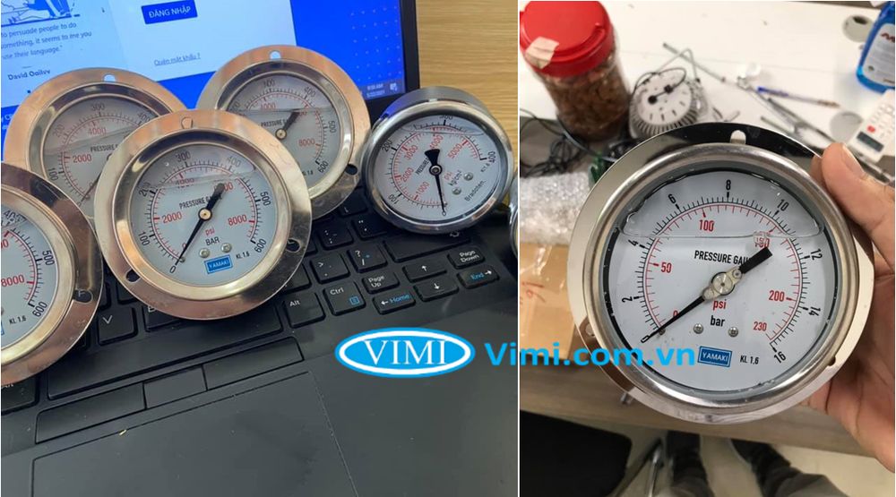 Đồng hồ áp suất vành Yamaki Đồng hồ áp suất vành Yamaki 1