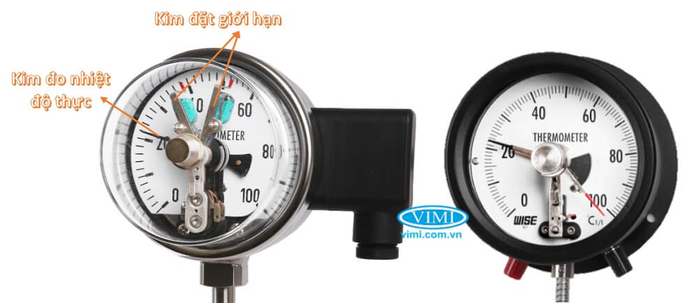 Đồng hồ nhiệt độ 3 kim là gì - công dụng