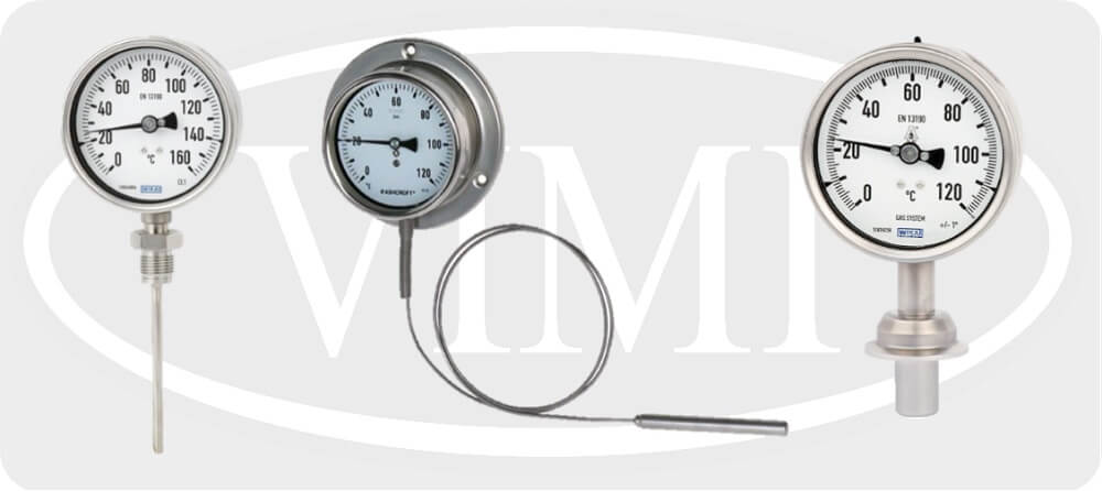 đồng hồ nhiệt độ khí là gì - phân loại