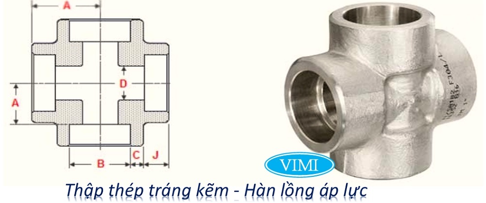 Thập thép hàn mạ kẽm Thập thép hàn mạ kẽm - kiểu kết nối hàn lồng áp lực