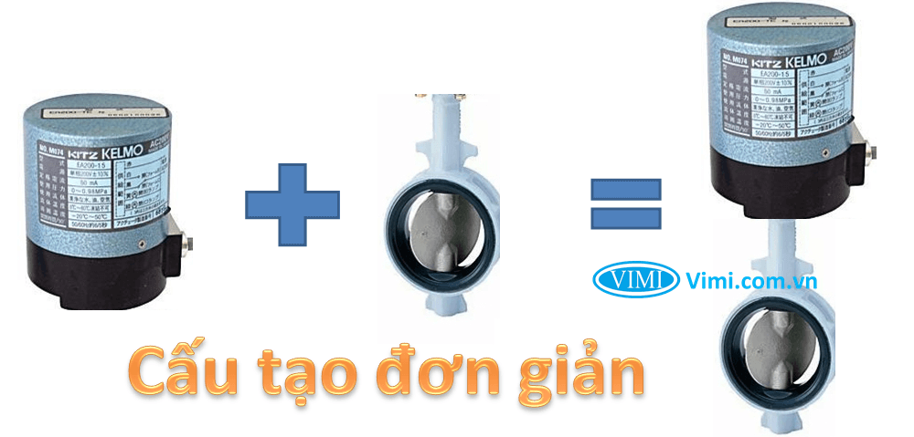 van bướm điện Kizt 1