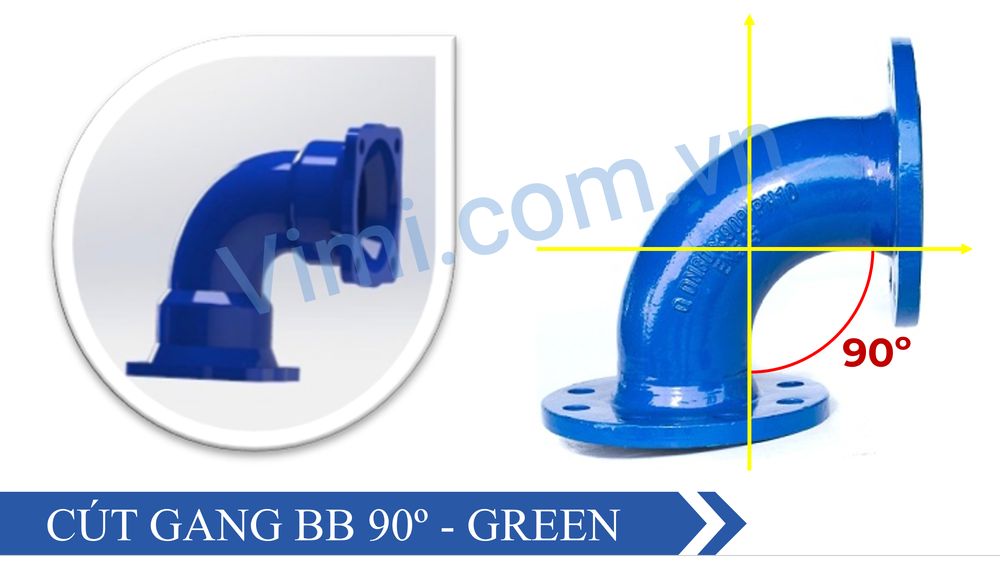 Cút gang BB 90 độ Green Tìm hiểu cút gang BB 90 độ Green