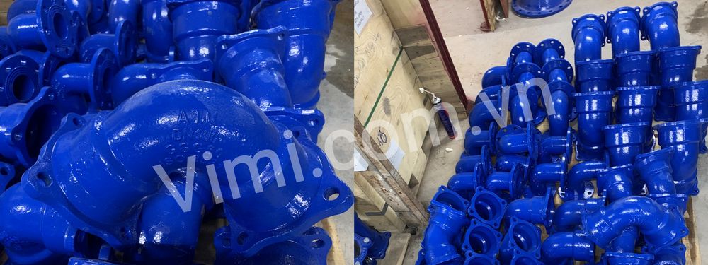 Kho phụ kiện cút gang FF 90 độ Green tại Vimi