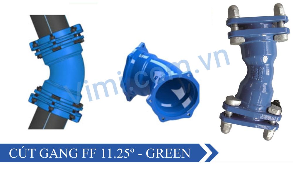 Đặc điểm cút gang FF 11.25 độ Green