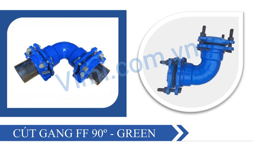Đặc điểm cút gang FF 90 độ Green
