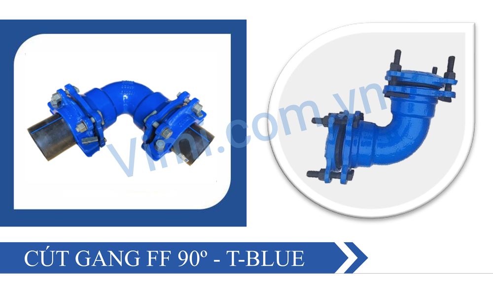 Tìm hiểu cút gang FF 90 độ T-Blue