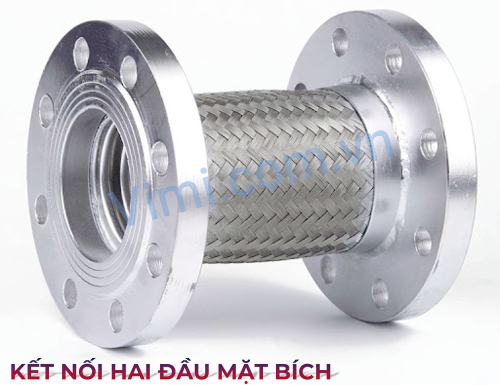 Khớp nối chống rung inox là gì Kết nối hai đầu mặt bích