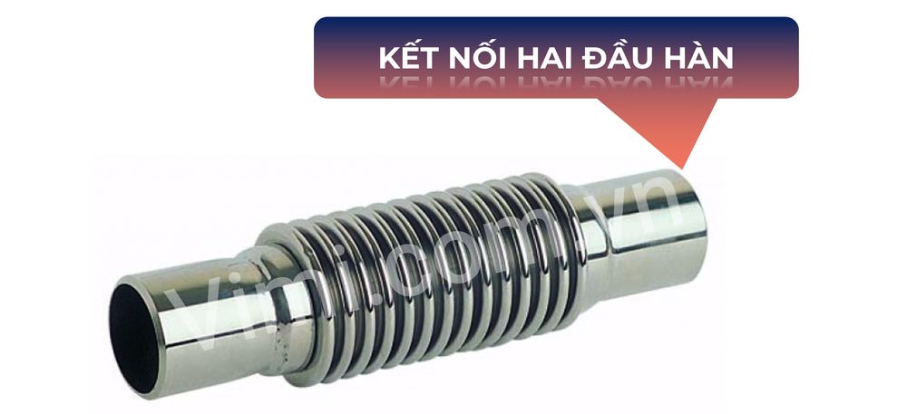 Khớp nối chống rung inox là gì Kết nối hai đầu hàn
