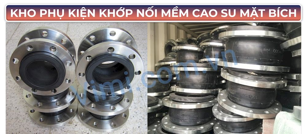 Kho các loại phụ kiện khớp nối mềm cao su