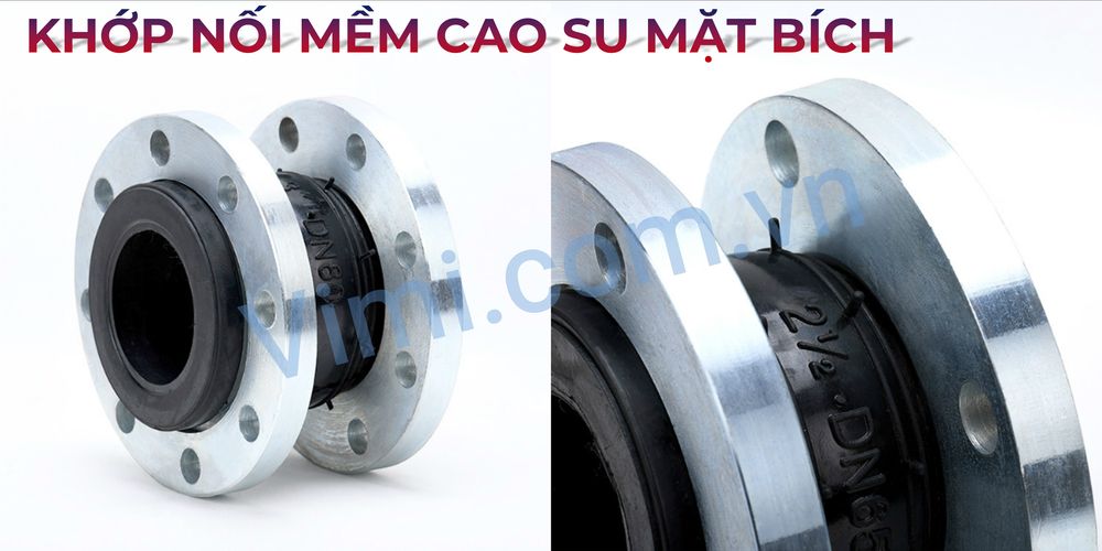 Khớp nối mềm cao su mặt bích