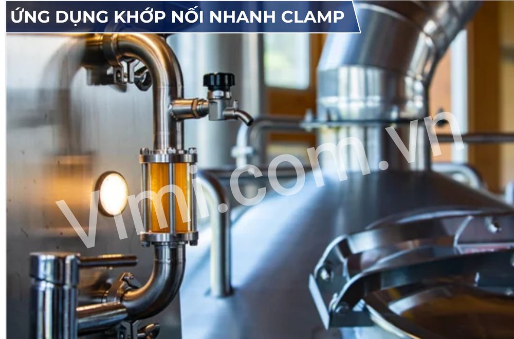 Ứng dụng của khớp nối nhanh clamp là gì