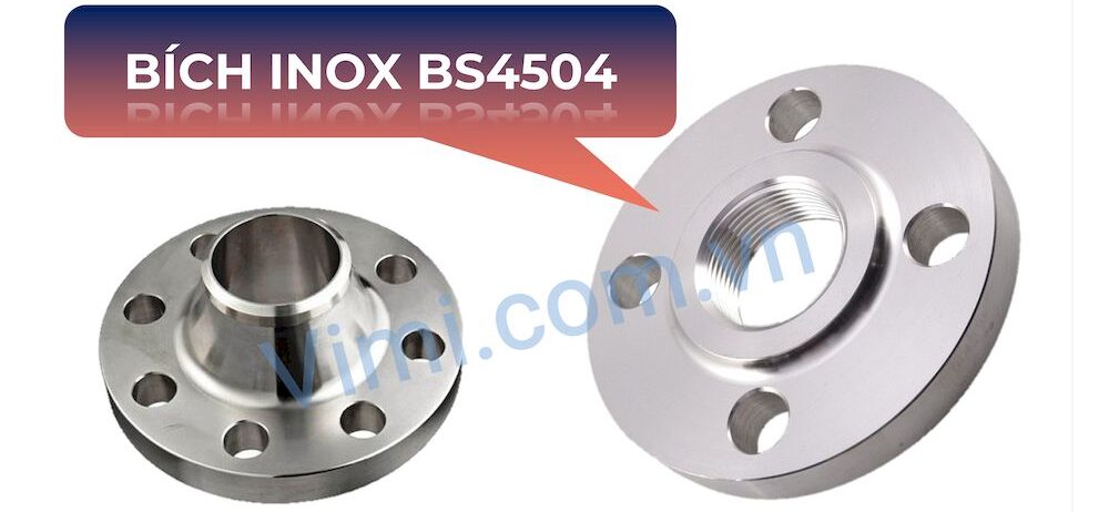 mặt bích bs4504 pn16 inox
