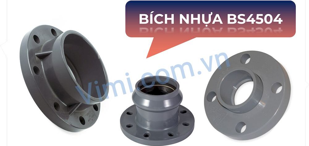 mặt bích bs4504 pn16 nhựa