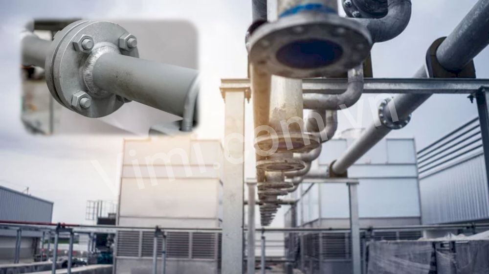 Ứng dụng bích thép rỗng mạ kẽm 10K