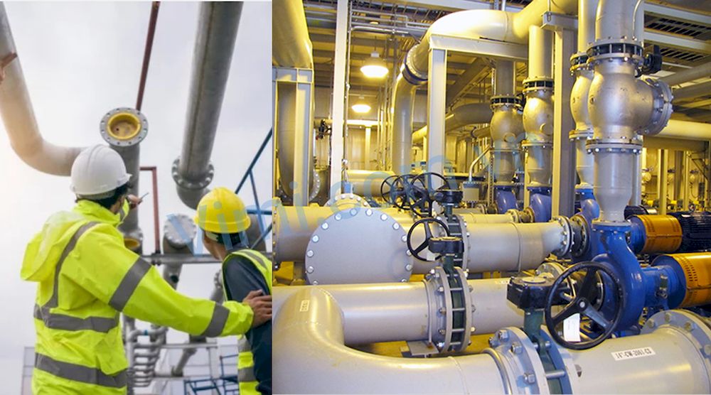 Mặt Bích Thép Rỗng Mạ Kẽm BS PN10 Ứng dụng trong thực tế