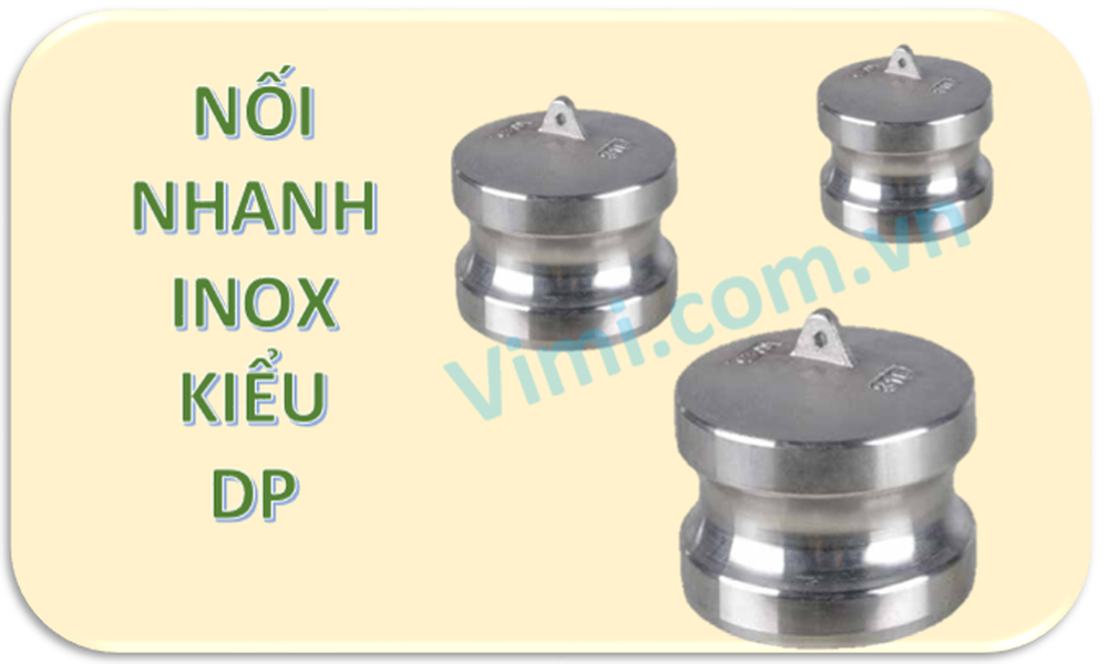 Nối nhanh inox kiểu DP Nối nhanh inox kiểu DP